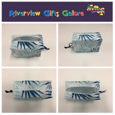 Wash Bag Boxed - Blue Ferns Wash Bag Boxed - Blue Ferns